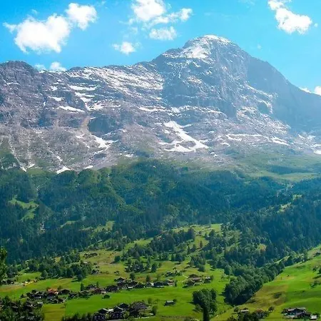 דירה Aphrodite Ost With Magnificent Eiger View